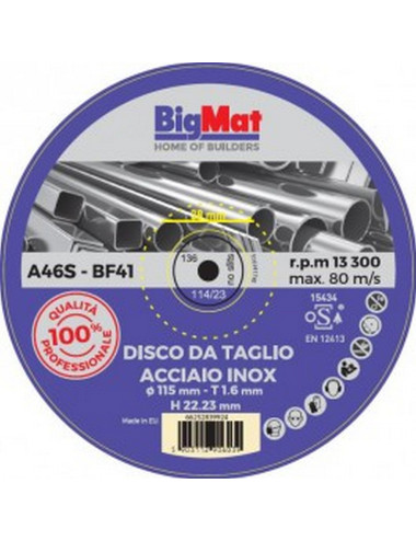 BIGMAT DISCO DA TAGLIO Pro...